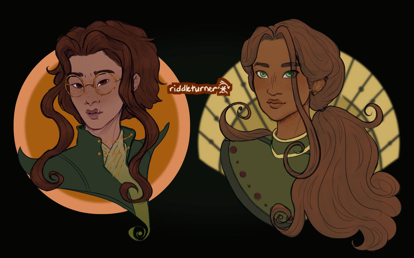 Yawen and Arna, Avatar Legends TTRPG Designs, 2024